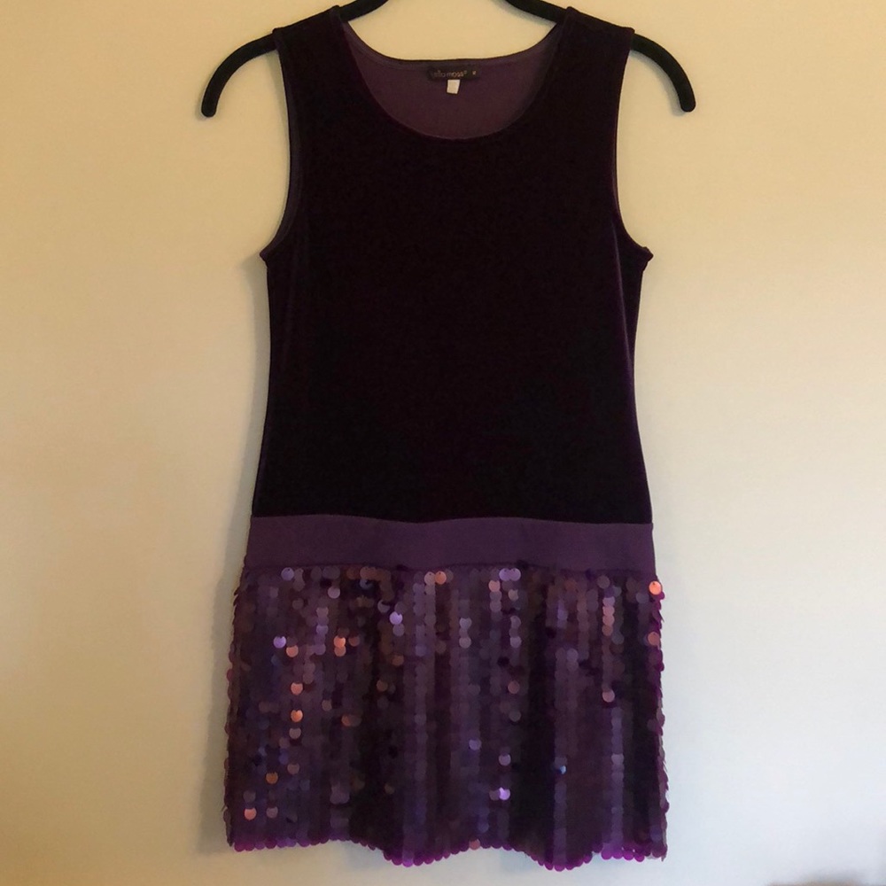 Ella Moss Burgundy Dress in size 12. Worn once!